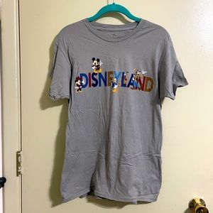 Gray Disneyland T-Shirt Size M